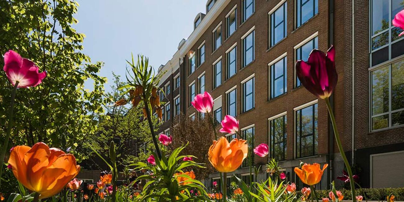 Grachtentuin in ontwikkeling Amsterdam