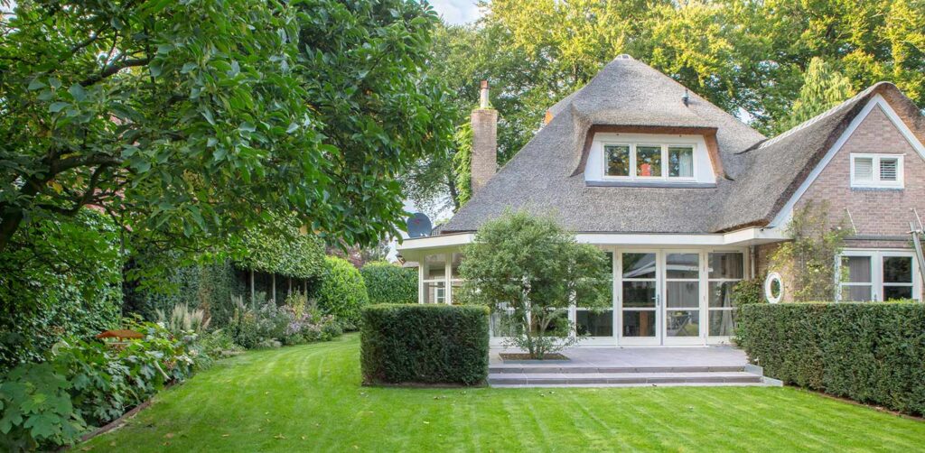 tuinontwerp villatuin naarden terras hagen