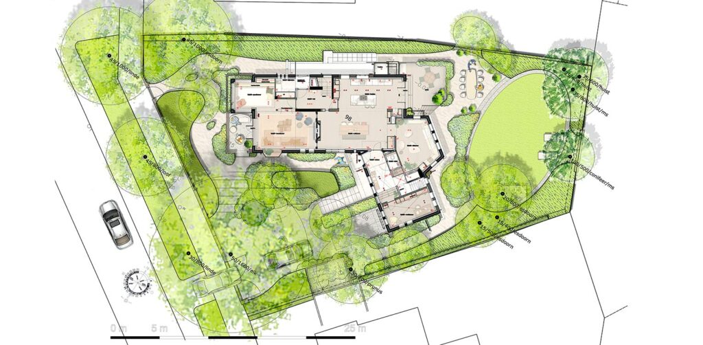 schetsontwerp tuin Arnhem